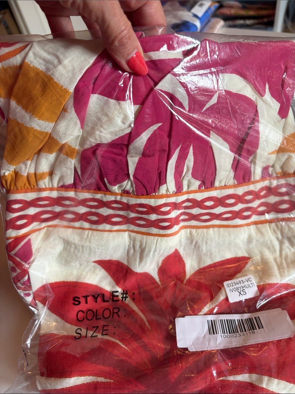 IZELA TROPICAL PALM HALTER MINI DRESS🌴❤️🧡🌴 - Picture 11 of 11